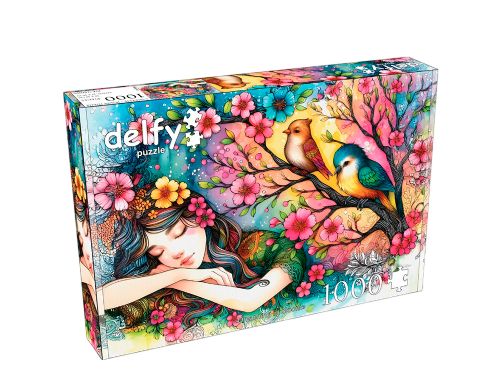 Delfy - 1000 pieces puzzle - Dreaming in bloom