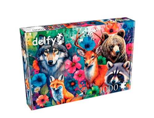 Delfy - 1000 pieces puzzle - Echoes of wilderness