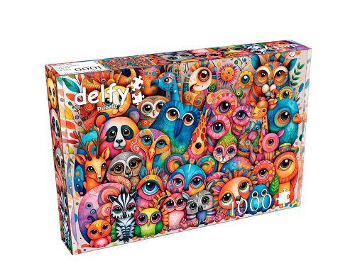 Delfy - 1000 pieces puzzle - Surreal friendly group