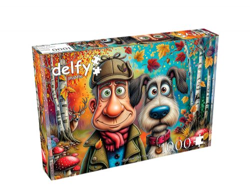 Delfy - 1000 pieces puzzle - Behind the Tree