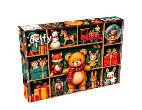Delfy - 1000 pieces puzzle - Festive Toy Display