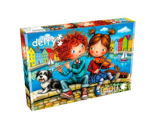 Delfy - 1000 pieces puzzle - Little Music Makers