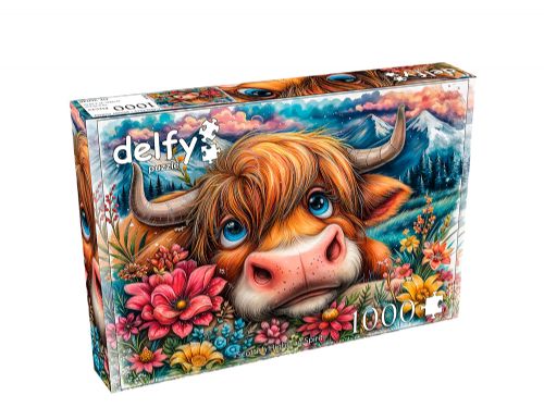Delfy - 1000 pieces puzzle - Scottish Highland Spirit