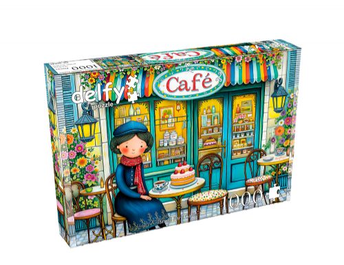 Delfy - 1000 pieces puzzle - Small Paris Café