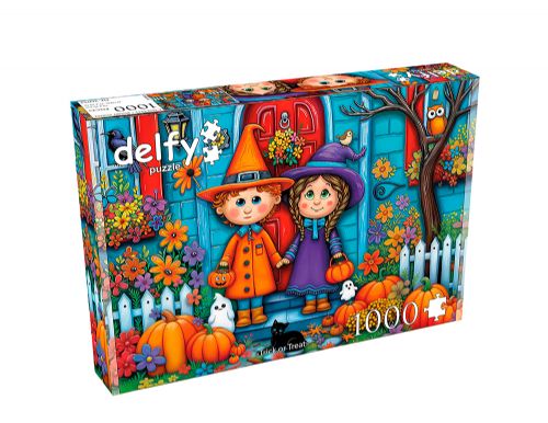 Delfy - 1000 pieces puzzle - Trick or Treat
