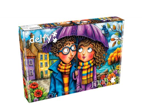 Delfy - 1000 pieces puzzle - Under One Umbrella