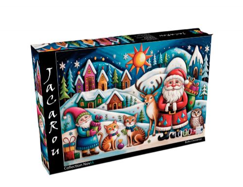 Jacarou - 1000 pieces puzzle - Boho Christmas