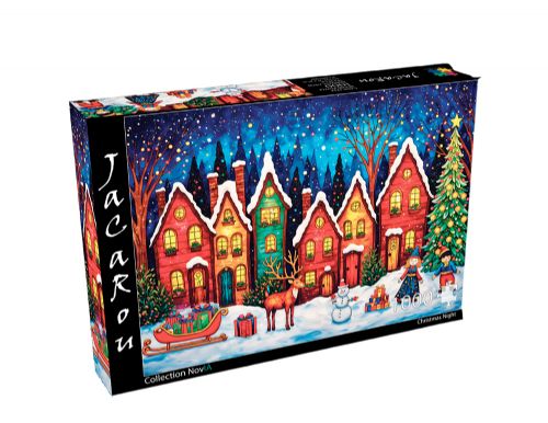 Jacarou - 1000 pieces puzzle - Christmas Night