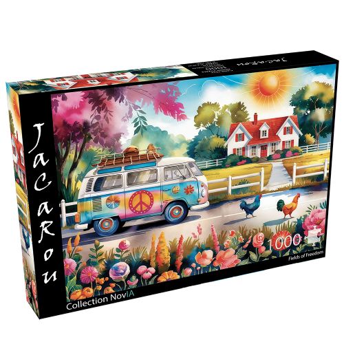 Jacarou - 1000 pieces puzzle - Fields of Freedom