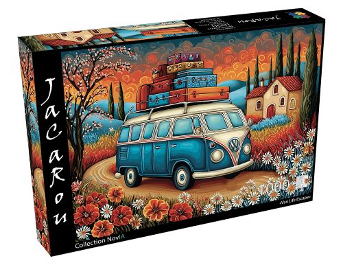 Jacarou - Casse-tête 1000 pièces - Van Life Escape