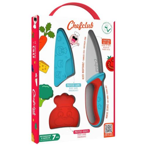 Chefclub Kids - Le couteau du chef - Bleu Version française