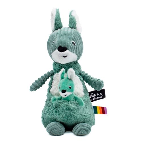 PTiPoTos - Maman et bébé, Allezou le kangourou vert
