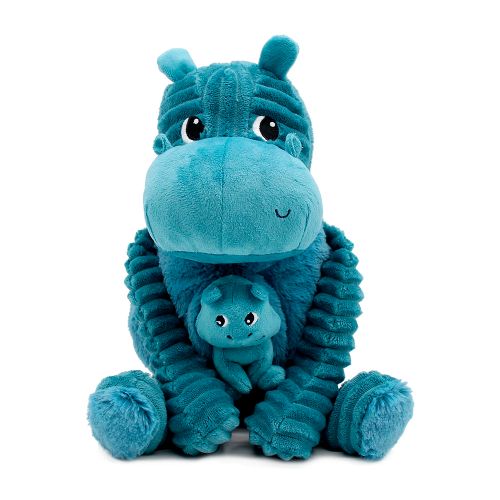PTiPoTos - Maman et bébé peluche, Bibou l'hippopotame