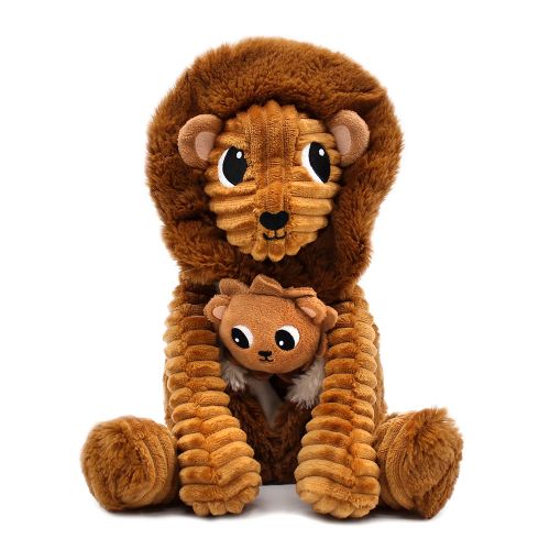 PTiPoTos - Maman et bébé peluche, Graou le lion