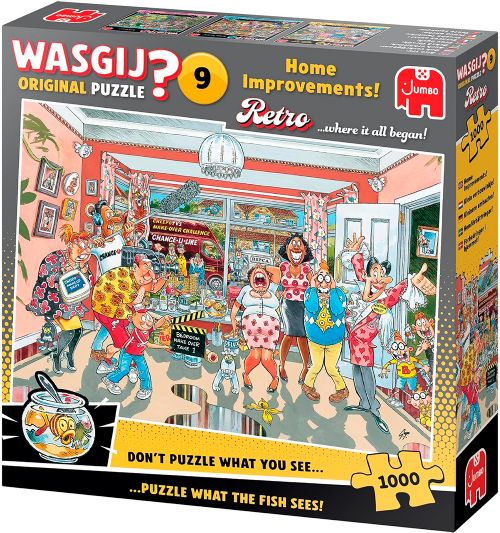 Puzzle 1000 pieces - Wasgij Original Retro No.9 Home Improvement !