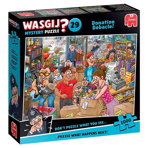 Puzzle 1000 pieces - Wasgij Mystery No.29 The Emabarrassing Fiasco !