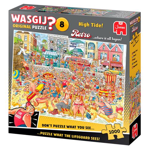 Puzzle 1000 pieces - Wasgij Original Retro No.8 High Tide !