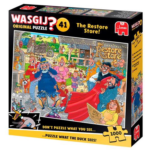 Puzzle 1000 Pieces - Wasgij Original No. 41 - The Restore Store