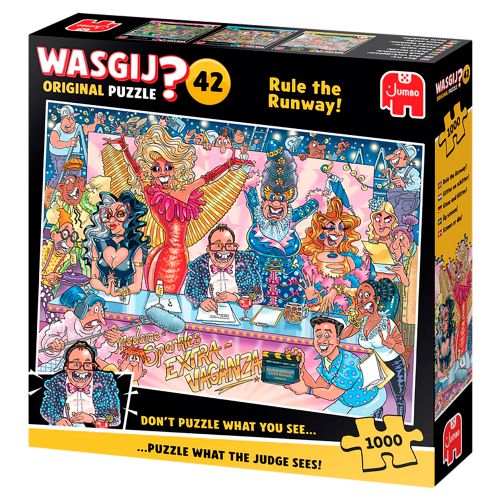 Puzzle 1000 pieces - Wasgij Original No.42 Rule the Runway