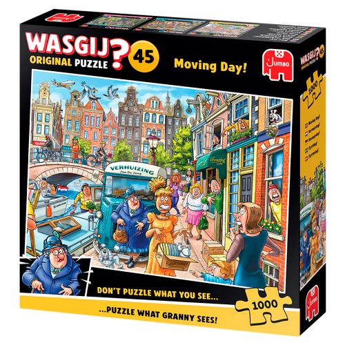 Puzzle 1000 pieces - Wasgij Original no.45 Moving Day !