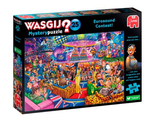 Puzzle 1000 Pieces - Wasgij Mystery No.25 Eurosound contest !