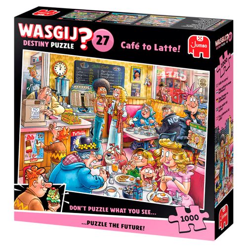 Puzzle 1000 pieces - Wasgij Destiny No.27 Café to Latte !