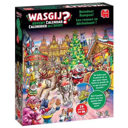 Wasgij Advent Calendar 24x 54 pieces 2025