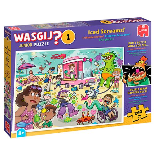 Puzzle 240 pieces - Wasgij Junior No.1 Icy Cries !