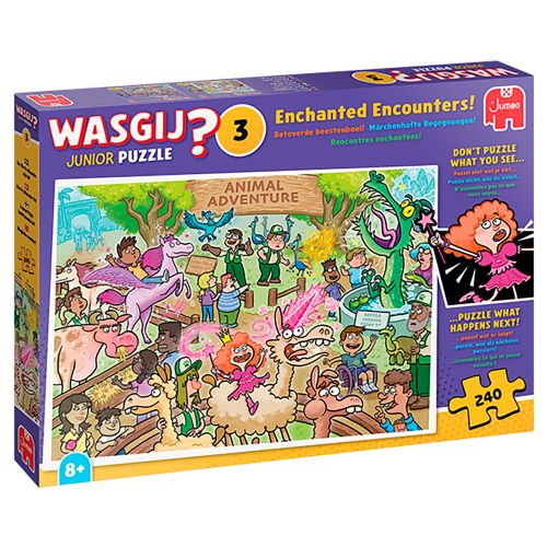 Puzzle 240 pieces - Wasgij Junior No.3 Enchanted Encounters !