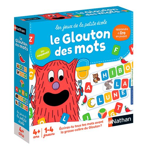 Game La petite école, le Glouton des mots - French Version