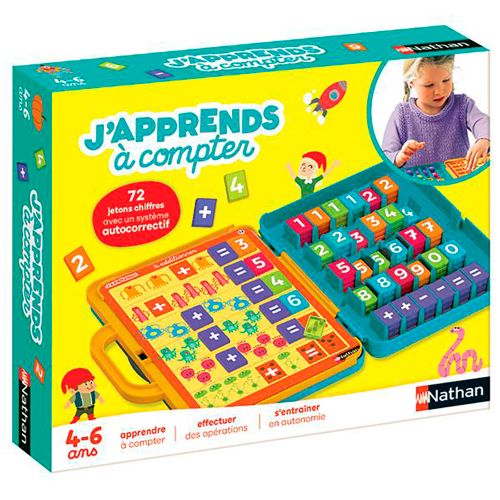 J'apprends à compter Nouveau - Version bilingue