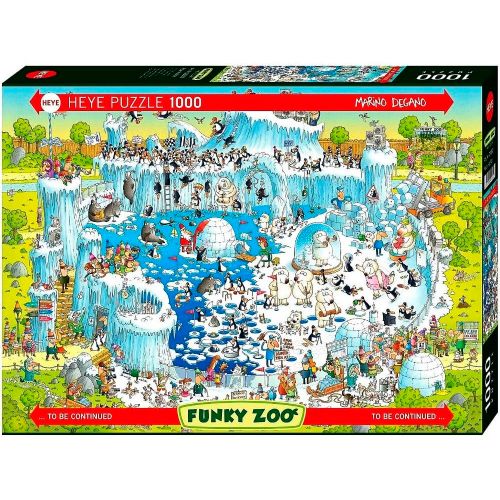1000 pieces puzzle - Heye - Degano, Polar Habitat