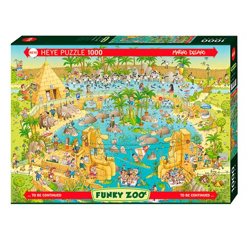 1000 pieces puzzle - Heye - Degano, Nile Habitat