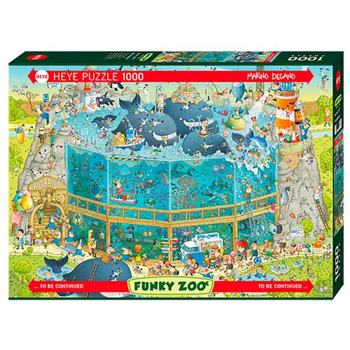 Puzzle 1000 pieces - Heye - Degano, Ocean habitat