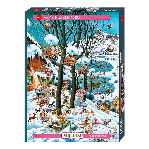 Puzzle 1000 pieces - Heye - Paradise in Winter