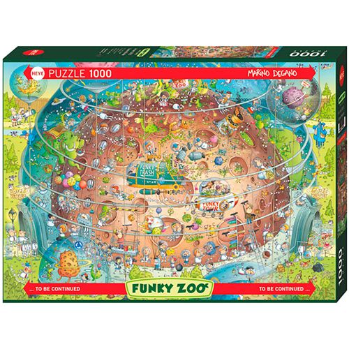 Puzzle 1000 pieces - Heye - Degano, Cosmic habitat
