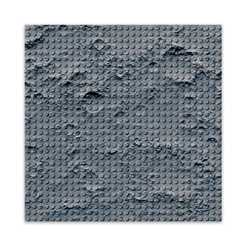Brixies - Plaque de construction lune 25cm