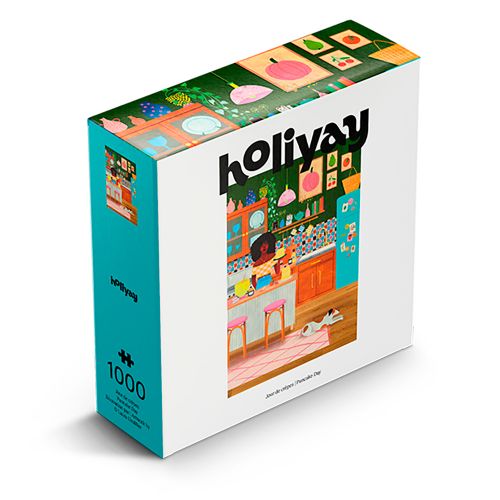 Holiyay puzzle 1000 pieces - Pancake Day, Laura Lhuilier