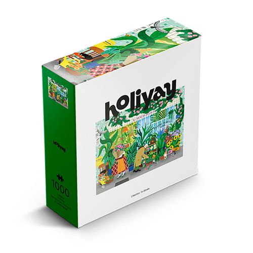 Holiyay puzzle 1000 pieces - In Bloom, Carole Barraud