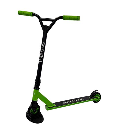 Trottinette Aktion Stunt 375U - Verte