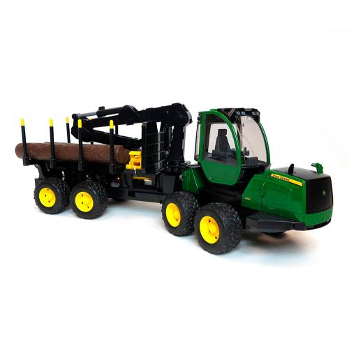 Bruder Tracteur John Deere 1210E transport de bois
