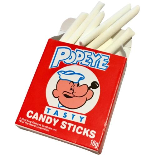 Bonbon - Bâtonnets de bonbons Popeye 16 g