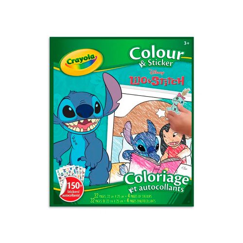 Crayola - Coloriage et autocollants, Lilo et Stitch