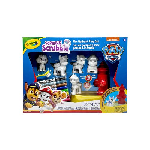 Scribble Scrubbie - Pat' Patrouille ensemble borne d'incendie