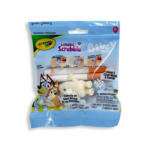 Scribble Scrubbie - Bluey, assortiment