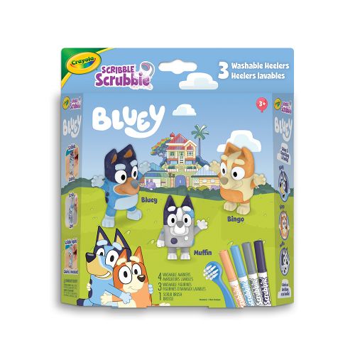 Scribble Scrubbie - Bluey 3 pièces