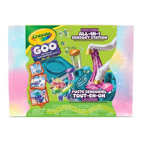 Crayola - Poste sensoriel licorne Goo