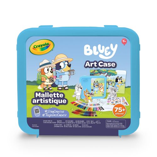 Crayola - Malette d'artiste Bluey
