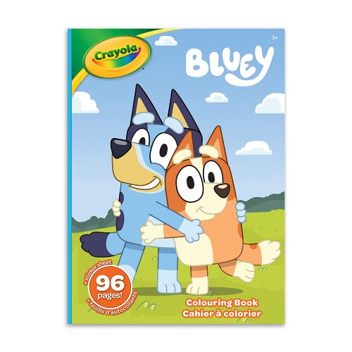 Crayola - Livre à colorier 96 pages - Bluey