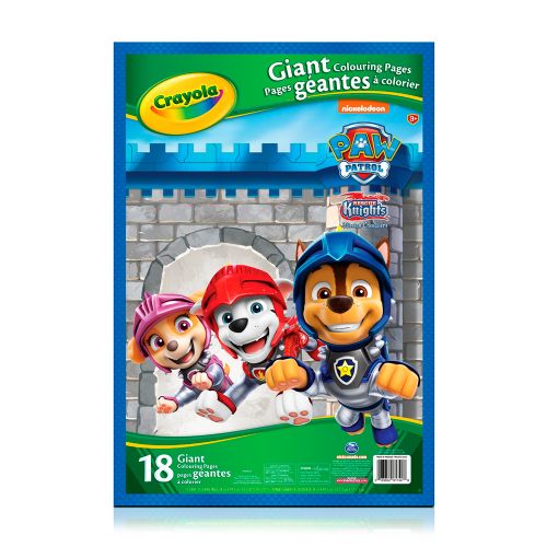 Crayola - Pages géantes à colorier - Pat' Patrouille